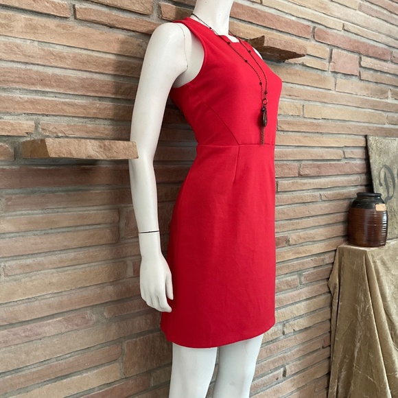 Old Navy Red Stretch Dress - Picture 3 of 5